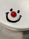 可爱笑脸马桶提盖器掀盖贴创意风水箱配件高级厕所板提手圆球拉环