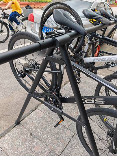 Outdoor Bicycle Parking Rack for Bike Shops, Parking Rack for Road Bikes, Special Parking Rack for Bicycle Specialty Stores
