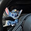 Cartoon Genuine Plush Stitch Car Gear Shift Decoration Stitch Lilo & Stitch Trendy Car Decoration Cute