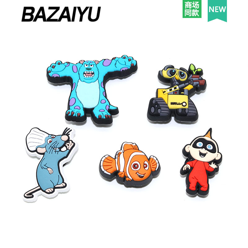 Cartoon Disney Shoe Charms and Accessories for Crocs, Suitable for Cross/Crocs