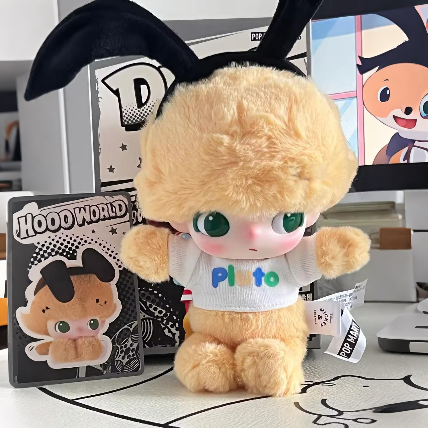 泡泡玛特DIMOO WORLD迪士尼系列搪胶盲盒开箱啦！(๑•̀ㅂ•́)و _潮玩盲盒_淘宝游戏网