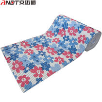 Andatong pvc foam anti-slip mat long non-slip water-proof and oil-absorbent foot mat door mat six leaves