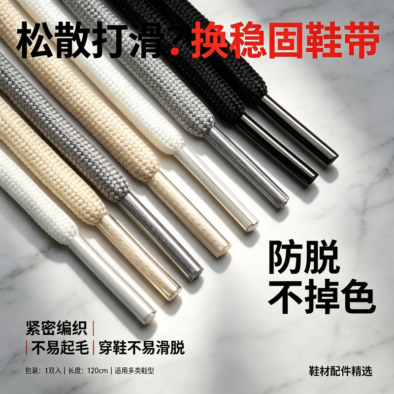 Round Encrypted Shoelaces Suitable for Sports Basketball Shoes, Casual Sneakers, Dad Shoes, White, Colorful, Unisex, Black Shoelaces Round Encrypted Shoelaces Suitable for Sports Basketball Shoes, Casual Sneakers, Dad Shoes, White, Colorful, Unisex, Black Shoelaces