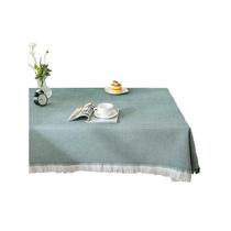 风桌布白色布艺餐桌布蕾丝茶几盖布轻奢高级感书桌台布长方形