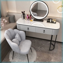 Light luxury dressing table bedroom simple modern dressing table internet celebrity ins style painted small apartment simple 2023 new style