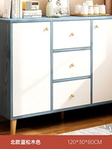 Library Xinjiang sideboard modern simple storage cabinet living room wall cupboard home kitchen cabinet sales