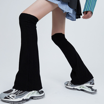 Summer thin gray striped elastic stockings cotton subculture personality sweet and cool hot girl over-the-knee slimming trumpet leg covers