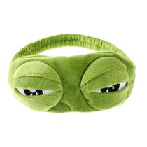 Internet celebrity simple frog face wash hair band headband Korean cute cute girl hair bandage mask headband hair L