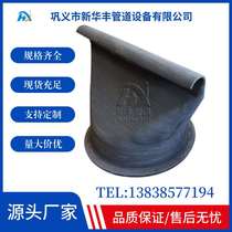 Flange duckbilled valve rubber check valve pipe backstop valve sewerage one-way valve sewage treatment rubber valve