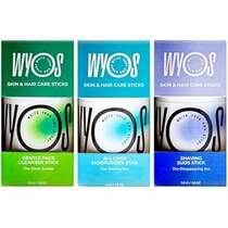 WYOS The Starter Kit: Face Cleanser Shaving Stick Moi