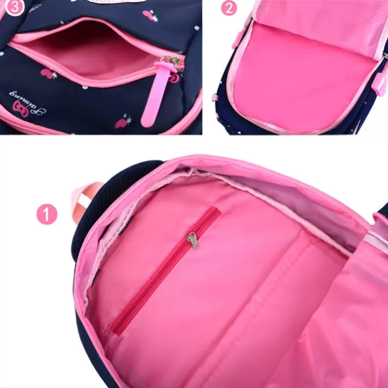 Сумка R Bags с принтом для девочек, школьная сумка Mochilas, детская сумка