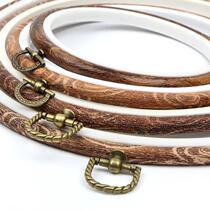 Retro embroidery cross-stitch beginner embroidery tools antique stretch embroidery frame frame hand embroidery fixed