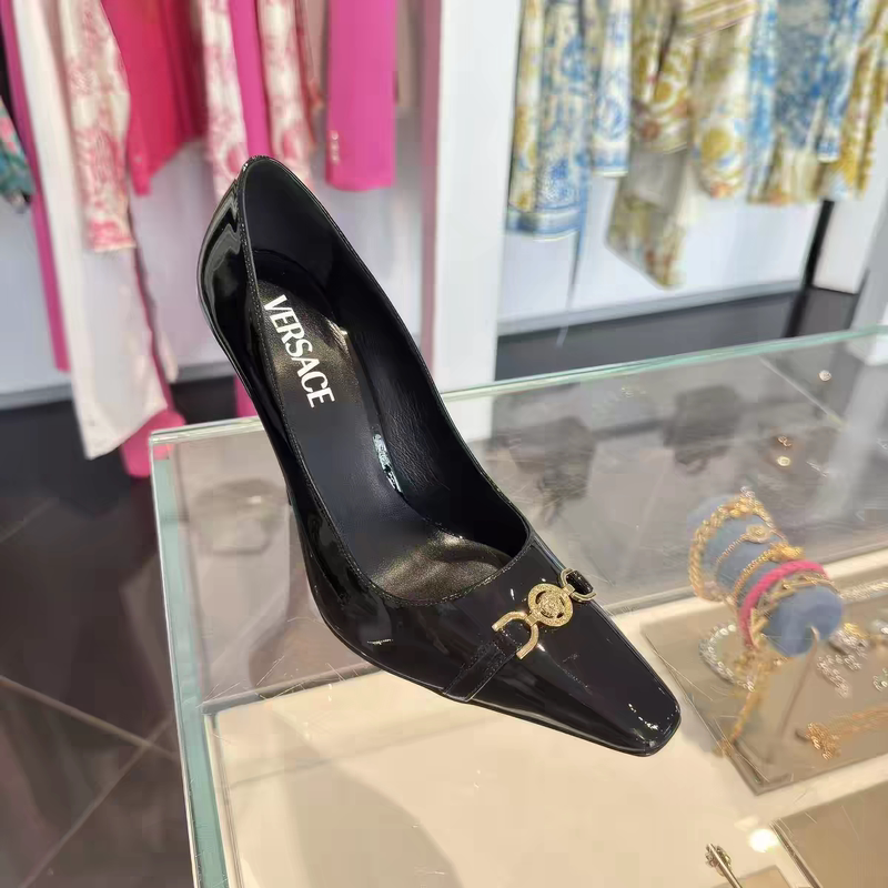 【Europe Purchase】(20% off Total Price 3500) 6/20 Versace Women's Shoes Medusa High Heels 【Europe Purchase】(20% off Total Price 3500) 6/20 Versace Women's Shoes Medusa High Heels