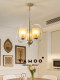 1940S Art Deco French Vintage Bedroom Chandelier Retro Restaurant Clothing Store Art Decorative Glass Lighting Fixtures