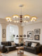 French Mid-Century Style Living Room Chandelier, Retro Designer High-End 2026 New Model Dining Room Bedroom Lamp, Hall Main Light