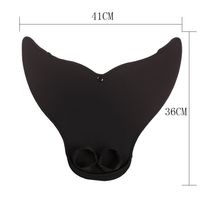Factory direct sales mermaid fins for adults and children swimming training fins one-piece single-piece fins whale tail fins