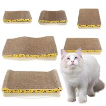 Cat Toys Pet cat Scratching board Corrupt Carboard Pad G