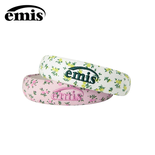 Ободок, универсальная модная ткань, шпильки для волос для выхода на улицу, Южная Корея, в цветочек, простой и элегантный дизайн