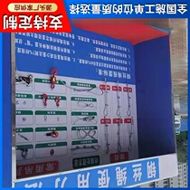 Construction site safety experience area standardized safety belt use comprehensive electric hole fall safety helmet impact