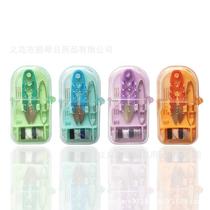 Portable mini sewing box daily household items travel emergency clothing repairs mini plastic sewing box
