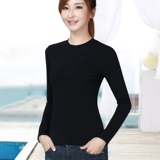 Черный лонгслив, термобелье, эластичная футболка