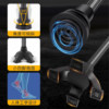 German Hongfu Carbon Fiber Crutches for the Elderly, Non-Slip Crutches, Walking Aids, Four-Legged Walking Sticks, Telescopic Crutches, Walking Sticks