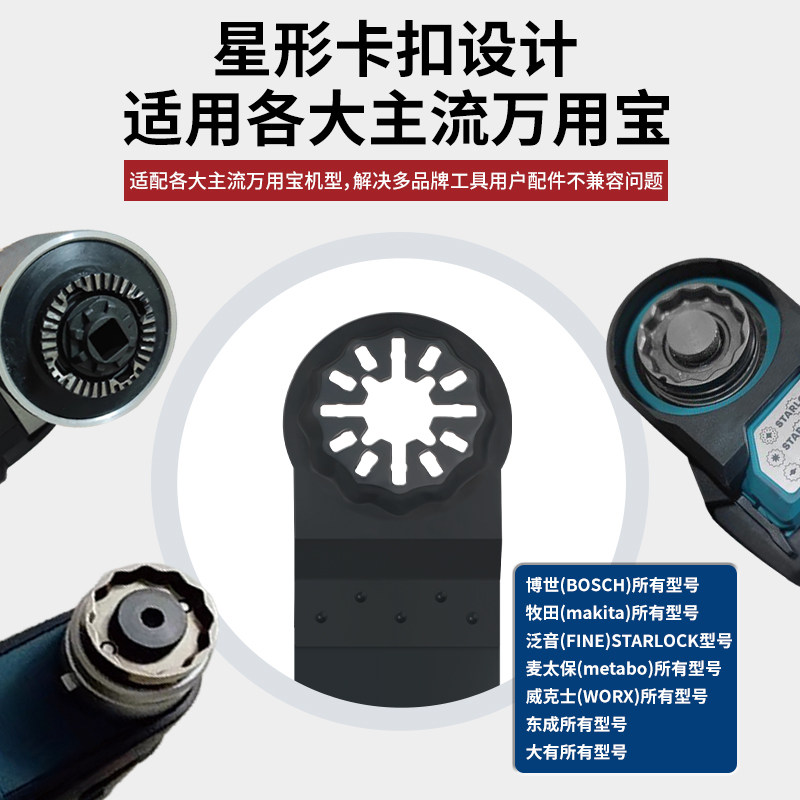博世星锁STARLOCK万用宝配件：解锁全能切割新境界！-锯片-淘宝百科网