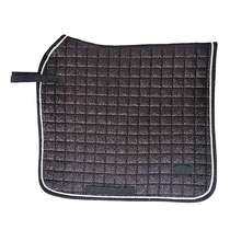 Trade popular black breathable waterproof saddle saddle pad professional harness for horseback riding