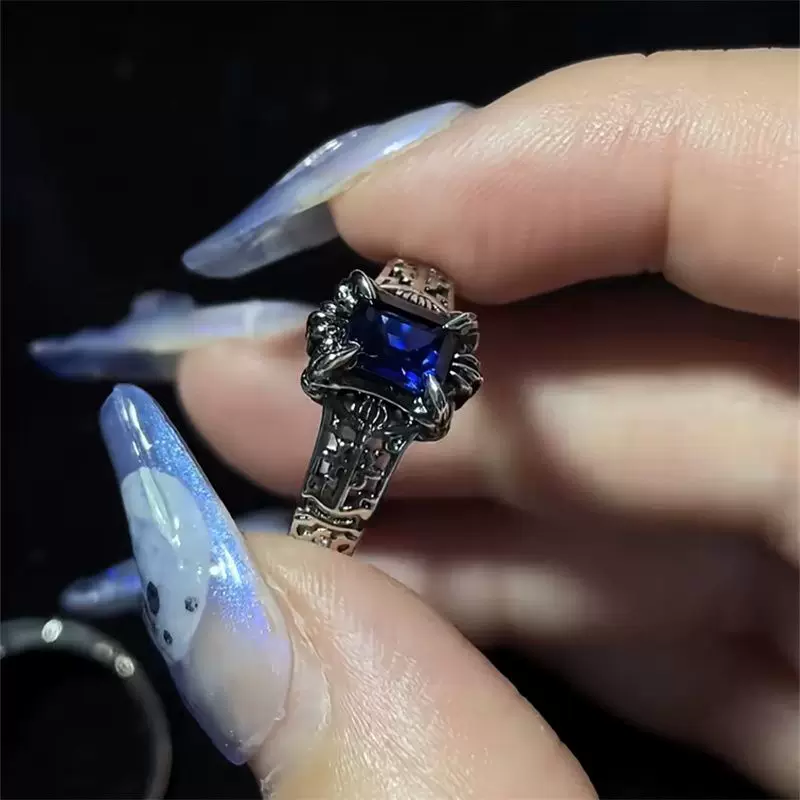 Genuine ring with crystal, DIY, cosplay