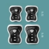 Topright Toruda Gear Gear Elbow Kneepad Set Cân bằng trẻ em Xe trượt xe Unisex - Smart Scooter