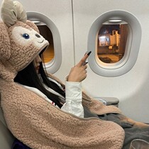 Nap Shawl Blanket Star Dew Shirley Rose Air Conditioning Blanket Cute Hooded Cloak Cape Blanket Autumn and Winter Home Nap