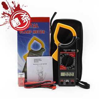 极速dut电流i表蜂鸣数字交流大型钳形表表数显钳形266带表