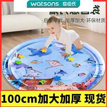 Pat water mat for baby baby crawling children ocean large thickened inflatable cat pet water-filled ice mat for summer
