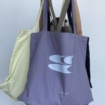 CryingCenter Large Capacity Commuting 3CLOGO Canvas Tote Bag Eco-friendly Bag Shoulder Bag CryingCenter