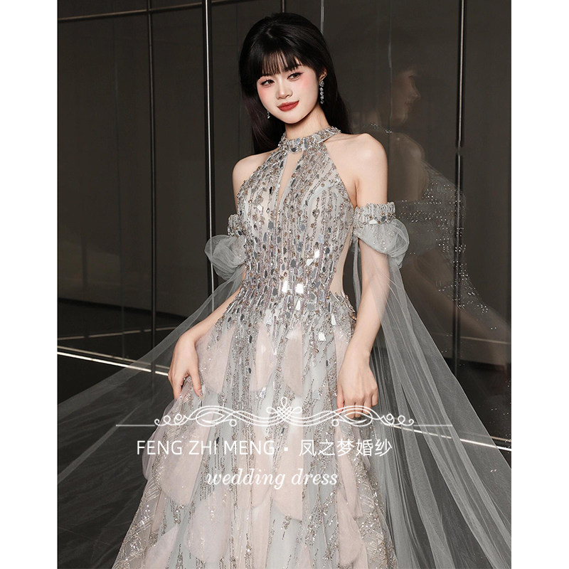闪耀全场的轻婚纱晚礼服💖-婚纱-淘宝好物网