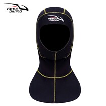 Diving-specific hats for men and women winter swimming warm surfing sun protection diving hoods ear protection quick-drying and breathable