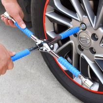 German imported chromium vanadium steel car tire cross wrench extended universal cross sleeve tire repair and tire replacement tool