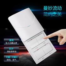 Xinjiang Four Fits One Warm Bath Bully Switch 4 Open Bubble Warming Four Open Ceiling Switch Bathroom Warm Universal