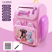 Розовый универсальный ранец