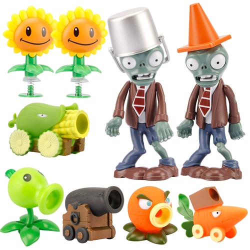 Растения против зомби, игрушка для мальчиков, мягкая пуля, силовой пистолет