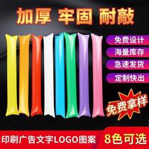 Handheld inflatable baton sports atmosphere props Weat bar get-togethers The whole demagogue showbikes the cheerleading stands for the wand.