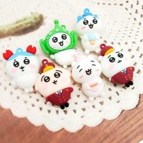 New best-selling creative card cute Jiyi Kawa Usaki keychain doll couple bag pendant