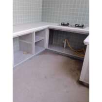 New brick cabinet color inner corner card slot two-in-one corner column white porcelain cabinet tile stove corner corner column aluminum alloy