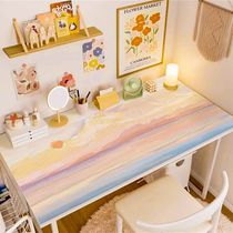 PVC waterproof no-wash desk mat student study tablecloth special desk protection mat oil painting dresser mat