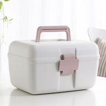 Medicine box household medicine box medicine storage box childrens family size large portable first aid medical box