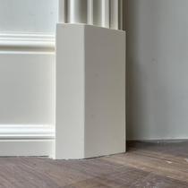 Wooden door Pass Mouth Jacket Cabinets Feet Squatting solid wood Multi-floor door sleeves Skirting Footrest Styling color whole wood Custom