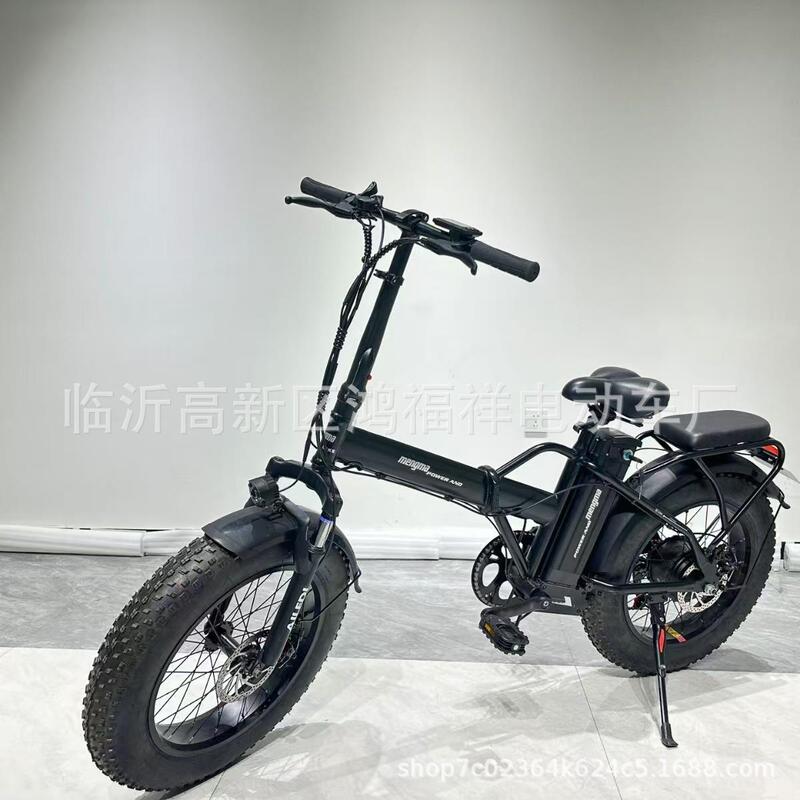 New Model 20inch Mountain Off-Road Folding Electric Bicycle for Export, Dual-Seat Off-Road Electric Assist Bike New Model 20inch Mountain Off-Road Folding Electric Bicycle for Export, Dual-Seat Off-Road Electric Assist Bike