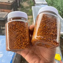 4 bottles of tea pollen] full of grains naturally dried bee plant straight hair bright color screened and selected nutrients