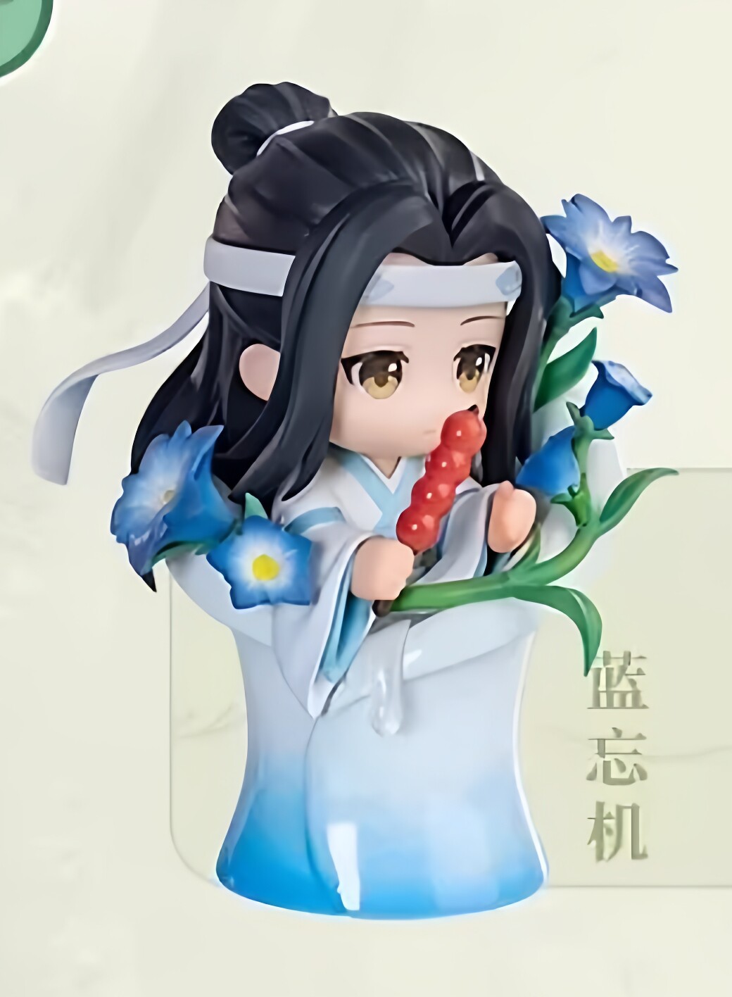魔道祖师瓷韵花语系列盲盒手办动画周边潮玩Q版公仔摆件礼物女生-淘宝 