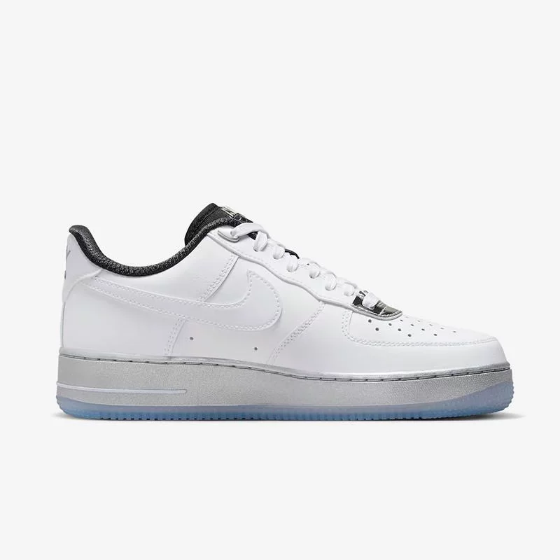 Nike Nike Air Force 1 Silver Air Force No. 1 кроссовки низкого типа женские туфли и кроссовки DX6764-100